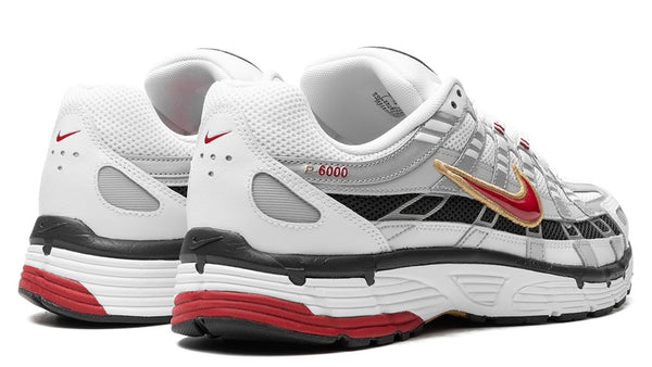 Nike P-6000 Platinum Varsity Red