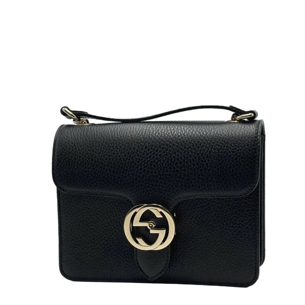 Gucci Small Dollar Calfskin Interlocking G Crossbody bag (Like new) C93TMBG