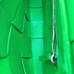 Load image into Gallery viewer, Bottega Veneta Green Leather Cassette Bag (Like new) MXV6QJ7
