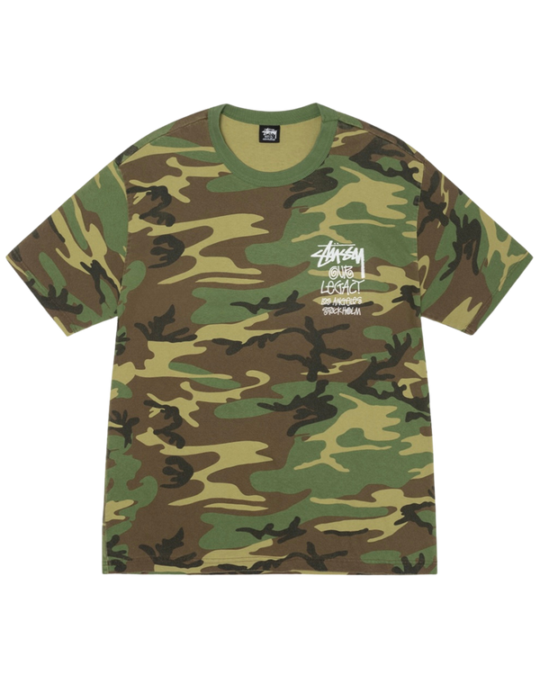 Stussy x Our Legacy Work Shop Surfman Pigment Dyed Tee Camo