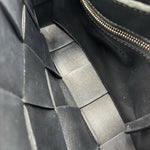 Load image into Gallery viewer, Bottega Veneta Black Leather Cassette  Bag (Like new) CX3KKM2
