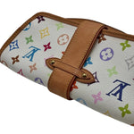 Load image into Gallery viewer, Louis Vuitton White Monogram "Murakami"  Multicolore Shirley Bag (Like new) Q9KD2C8
