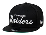 Load image into Gallery viewer, New Era 9FIFTY Los Angeles Raiders Black Snapback
