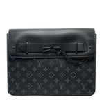 Load image into Gallery viewer, Louis Vuitton Monogram Eclipse Pochette Steamer (Brandnew) WCTDMY4
