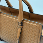 Load image into Gallery viewer, Bottega Veneta Monaco Intrecciato Handbag Brown (Pre-owned) W7M2RQC
