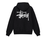 Load image into Gallery viewer, Stussy Basic Hoodie 'Black'
