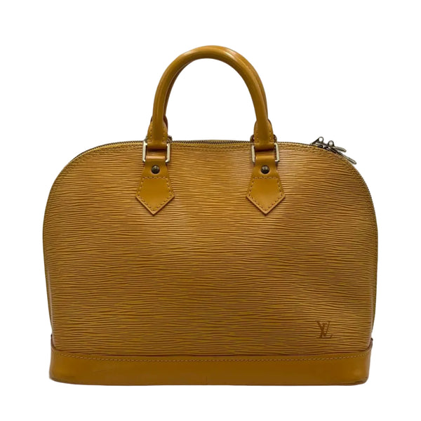 Louis Vuitton Tassil Yellow Epi Leather Alma PM Bag (Pre-owned) 4VT2CB4