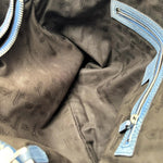 Load image into Gallery viewer, Gucci Medium GG Canvas Bamboo Libeccio Tote Bag (Pre-owned) R6KMQY2
