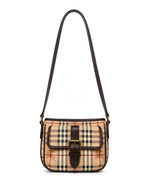 Load image into Gallery viewer, Burberry Haymarket Check Coated Canvas Crossbody Bag (Pre-owned)
