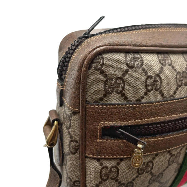 Gucci GG Supreme Ophidia Small Shoulder Bag (Pre-owned)