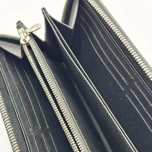 Louis Vuitton Zippy Wallet Ivory Epi Leather Black (Pre-owned)