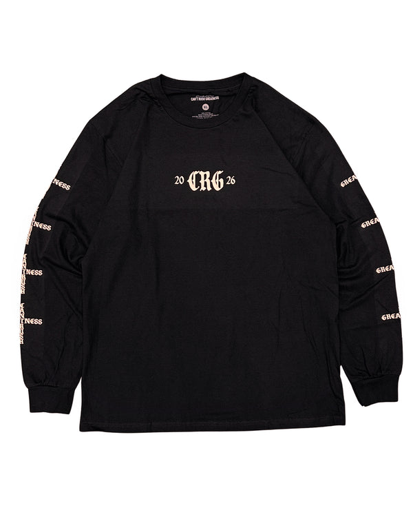 Central Cee Concert Longsleeve 2026 Black
