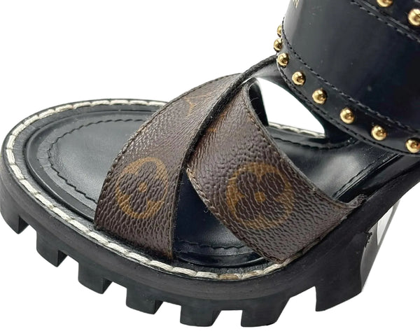 Louis Vuitton  Monogram Star Trail Sandals (Fitted)