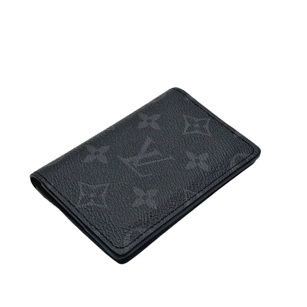 Louis Vuitton Pocket Organizer Monogram Eclipse Canvas (Like new) 473Y7J8