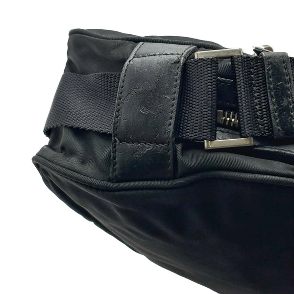 Prada Nylon Camera/Shoulder Bag Black (Pre-owned)
