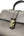 Bottega Veneta  Steel Nappa Small Piazza Bag (Pre-owned) 86T6CYJ