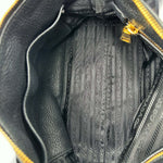 Load image into Gallery viewer, Prada Vitello Daino Small Tote Bag Black (Like new)
