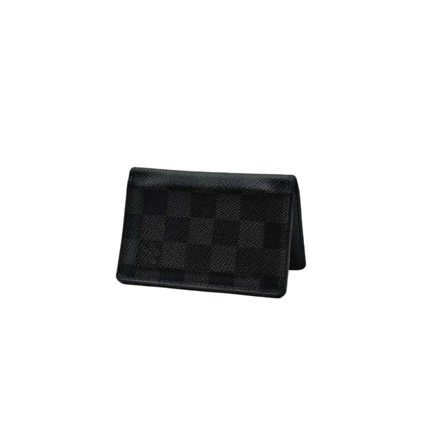 Louis Vuitton Damier Graphite Canvas Pocket Organizer Wallet (Like new) TC76XWR
