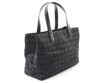 Load image into Gallery viewer, Chanel New Travel Line MM Tote Bag Black (Pre-owned)

