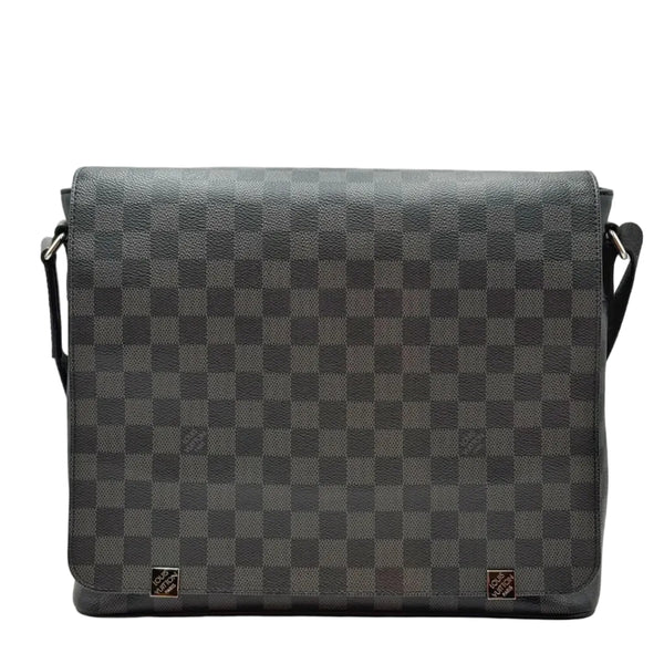 Louis Vuitton Messenger District Damier Graphite MM Black (Like new)