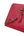 Balenciaga Red Lambskin Leather Giant 12 Silver Bi-Fold Long Continental Wallet (Pre-owned)