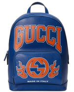Load image into Gallery viewer, Gucci Leather Backpack Blue
