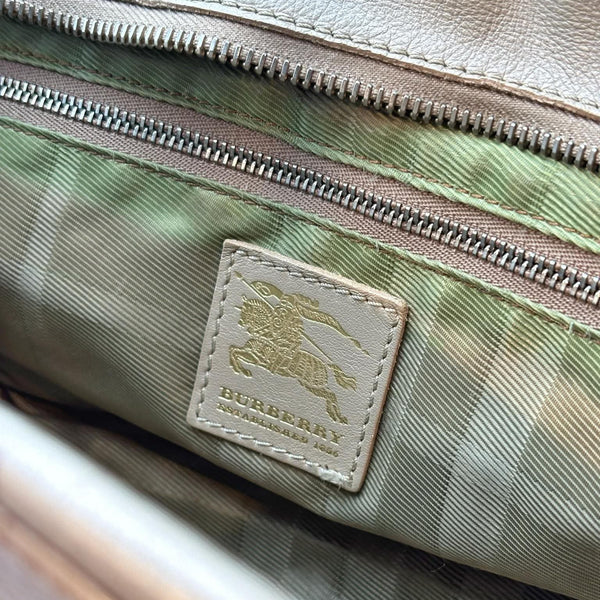 Burberry Quilted Leather Manor Bag (Pre-owned)
