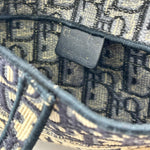 Load image into Gallery viewer, Christian Dior Oblique Slim Saddle Pouch Blue (Pre-owned) 7MJGV2D
