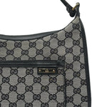 Load image into Gallery viewer, Gucci GG Canvas Hobo Leather Shoulder Bag (Pre-owned) K44VJ32
