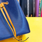 Load image into Gallery viewer, Louis Vuitton Indigo/Safran Epi Leather NeoNoe BB Bag (Pre-owned) 6TD2KQ7
