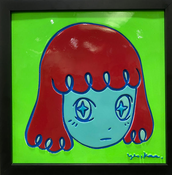 Yeo Kaa TILES Girl Green on the Tiles