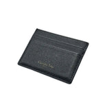 Load image into Gallery viewer, Dior Black Leather 30 Montaigne Card Holder (Pre-owned)
