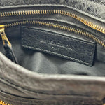Load image into Gallery viewer, Balenciaga Black Lambskin Leather Motorcycle Mini City Bag (Pre-owned) MDVVMBH

