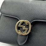 Load image into Gallery viewer, Gucci Small Dollar Calfskin Interlocking G Crossbody bag (Like new) C93TMBG
