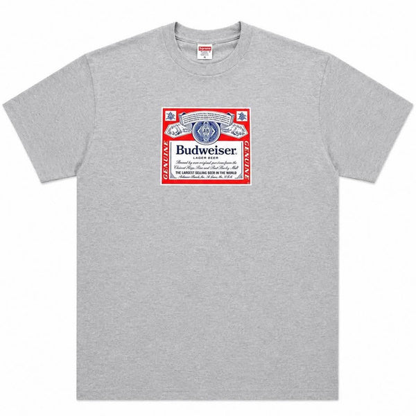Supreme Budweiser Tee Grey (RARE) FW17