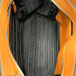 Load image into Gallery viewer, Prada Brown Vitello Phenix Convertible Tote Bag (Pre-owned)
