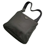 Load image into Gallery viewer, Prada Nylon Shoulder Bag Black (Pre-owned)
