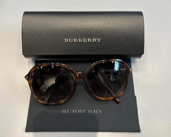 Burberry Unisex Oversized Brown Gradient Sunglasses (Like new)