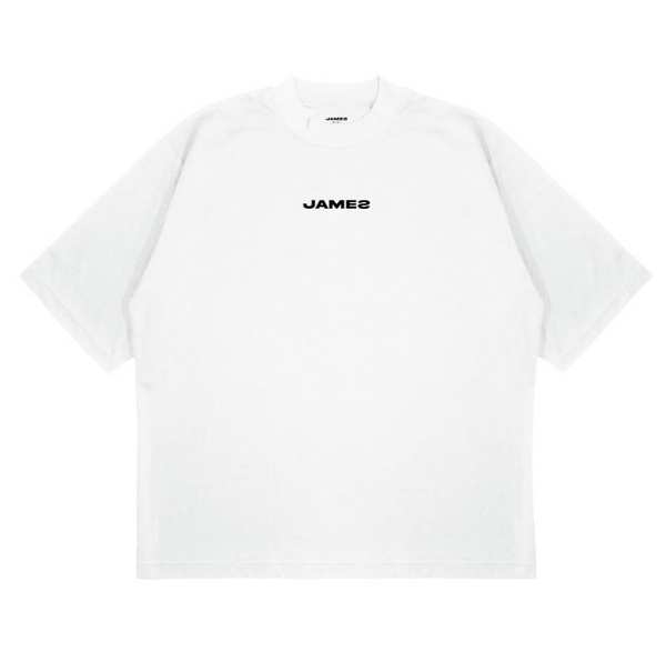 JAMES Classic Mini Logo Tee White