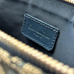 Load image into Gallery viewer, Christian Dior Mini Diorissimo Canvas Saddle Pochette Shoulder Bag (Pre-owned) JXGHQ7H
