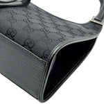 Load image into Gallery viewer, Gucci Monogram Bardot Shoulder Bag Black (Pre-owned) 7WYYM3H
