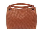 Load image into Gallery viewer, Bottega Veneta Noce Intrecciato Woven Nappa Leather Seamless Garda Tote Bag (Pre-owned)
