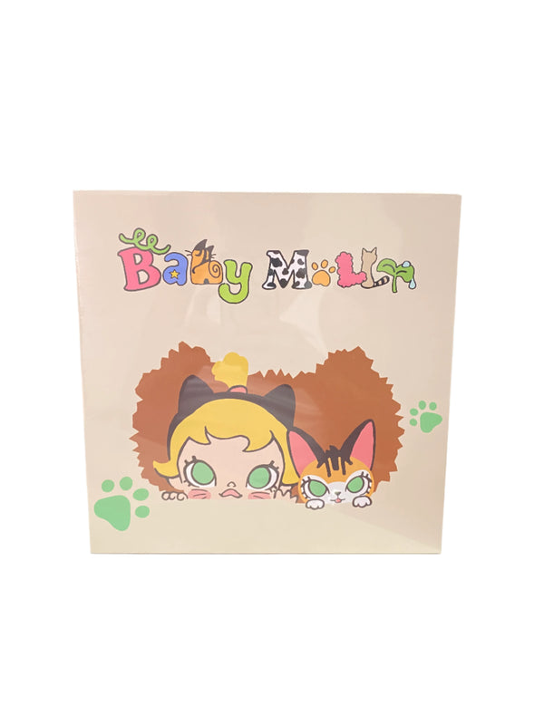 Popmart Baby Molly & Baby Tabby Series Gift Box-Plush Mirror Bag