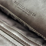 Load image into Gallery viewer, Bottega Veneta Leather Intrecciato Crossbody Bag Brown (Pre-owned) CT4GGDJ9
