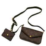 Load image into Gallery viewer, Louis Vuitton Monogram Felicie Strap &amp; Go Kaki (Like new) HCW8TRD

