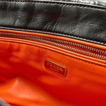Load image into Gallery viewer, Prada Black Nappa Gaufre Leather Chain Flap Bag (Like new) 7QV46HY
