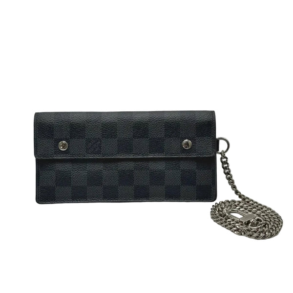 Louis Vuitton Damier Graphite Canvas Accordion Wallet (Like new) DTC8Y7Y