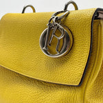 Load image into Gallery viewer, Dior Light Yellow Leather Mini Be Dior Top Handle Bag (Pre-owned)
