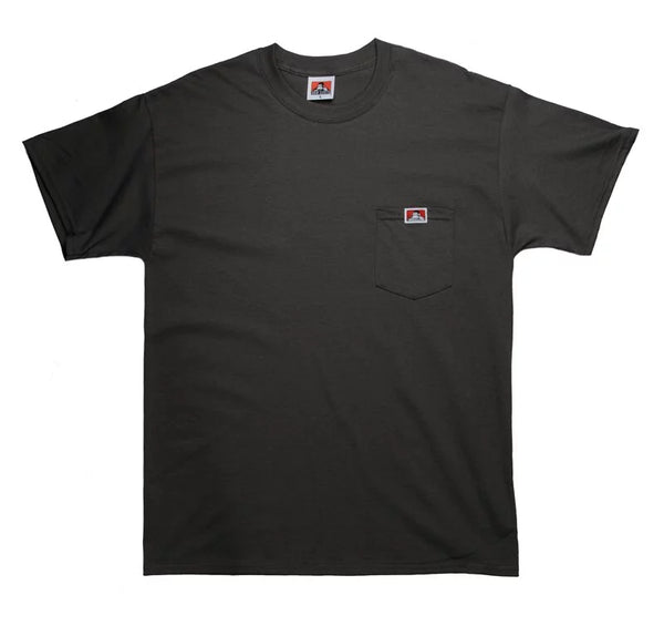 Ben Davis Heavy Duty Short Sleeve Pocket T-Shirt - Charcoal