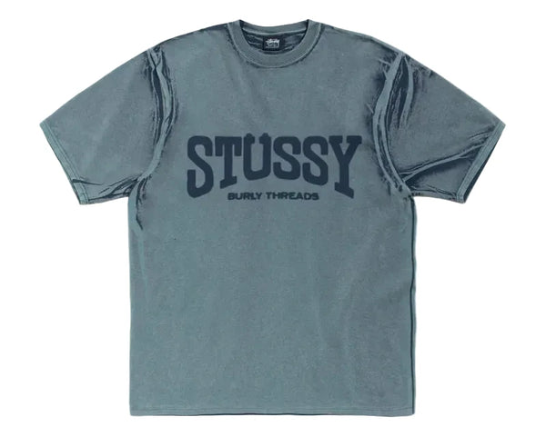 Stussy Burly Stone Washed Tee Navy